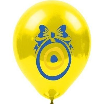 Vatan Nazar Boncuklu 100'lü Sarı Balon