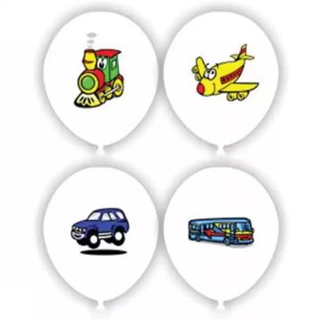 Vatan VT925 Taşıt Desenli 100'lü Balon