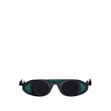 Vava BL0050 Black Green Asetat Erkek Güneş Gözlüğü