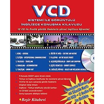VCD SISTEMI İLE İNGİLİZCE GÖRÜNTÜLÜ KONUŞMA KILAVUZU - METIN YURTBAŞI