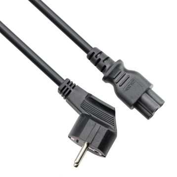 Vcom CE022-5.0 0.50MM2 Notebook 5.0 m Power Elektrik Kablosu