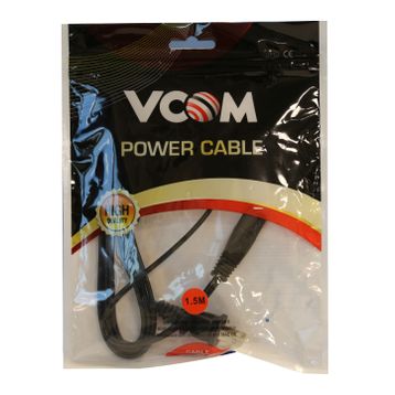 Vcom CE033-1.5 mt Amerikan Uçlu Teyp Power Kablosu