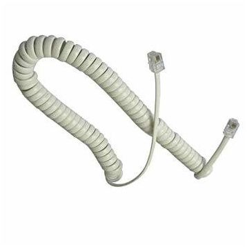 Vcom CT044C Beyaz Kordon Spiral Telefon Ahizesi