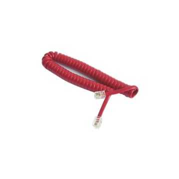 Vcom CT044C-R Spiral Kırmızı Ahize Kordonu