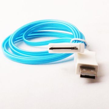 Vcom CU272FS Iphone 4 1mt Mavi Ledli Kablo
