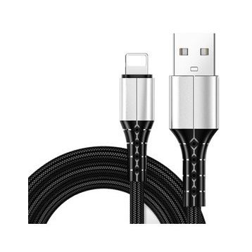 Vcom CU278L Siyah Lightning 2A Şarj Kablosu