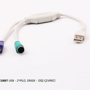 Vcom CU807 USB Erkek-Dişi Çevirici