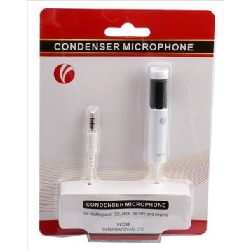 Vcom M726 Beyaz 2M 3.5 mm Mikrofon