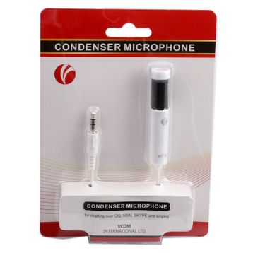 Vcom M726 Beyaz 2M 3.5 mm Mikrofon