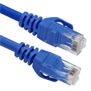 Vcom NP611B-L-15.0 Cat6 15.0MT Mavi Utp Patch Kablo