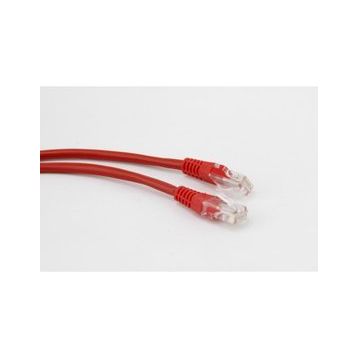 Vcom NP611B-R-5.0 Cat6 5.0MT Kırmızı Utp Patch Kablo