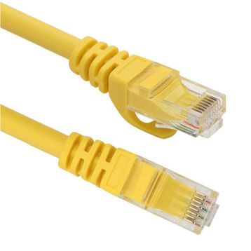 Vcom NP611B-Y-2.0 Cat6 2.0MT Sarı Utp Patch Kablo