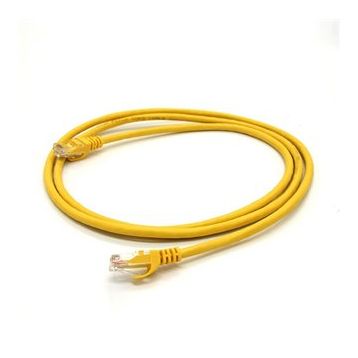 Vcom NP611B-Y-2.0 Cat6 2.0MT Sarı Utp Patch Kablo