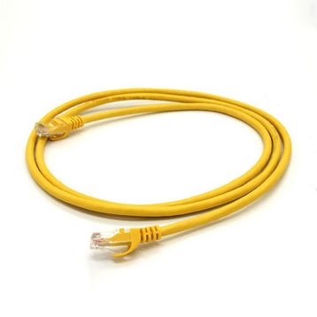 Vcom NP611B-Y-2.0 Cat6 2.0MT Sarı Utp Patch Kablo