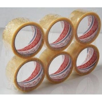 Ve-Ge Bufalo 45 mm 40 mt Şeffaf Su Bazlı Tutkal 6 Adet Koli Bandı