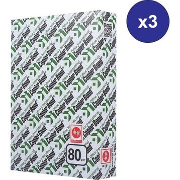 Ve-Ge Copier Bond 3'lü Paket A4 80 GR 1500 Adet Fotokopi Kağıdı