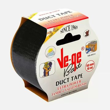 Ve-Ge Duct Siyah 50 mmx10 m Tamir Bantı