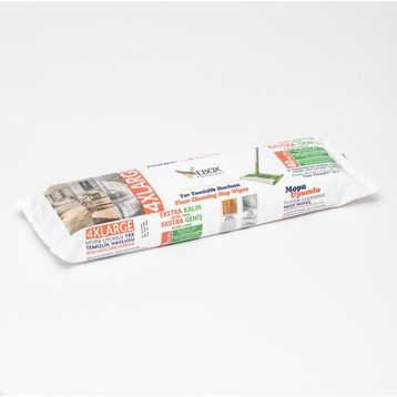 Vebox 40 Yaprak 4xl Easy Wet Wipes Beyaz Sabun Katkılı Mopa Uyumlu Yer Temizlik Havlusu