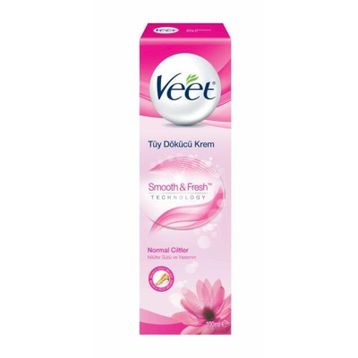 Veet 100 ml Nilüfer Sütü ve Yasemin Kokulu Normal Ciltler İçin Tüy Dökücü Krem