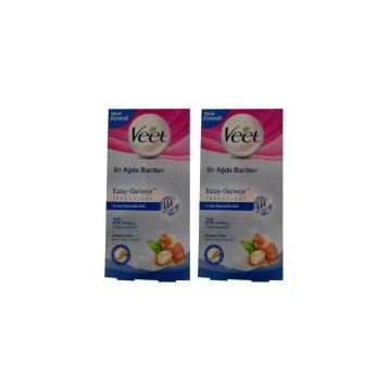 Veet 20'li 2 Adet (Hassas Ciltler İçin) Sir Ağda Bantları