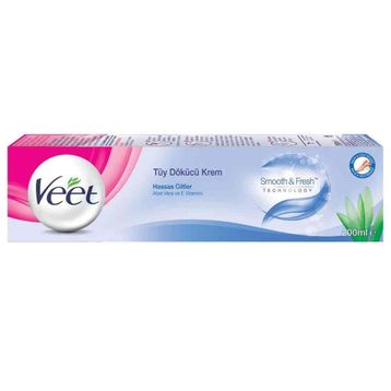 Veet 400 ml Hassas Ciltler İçin Tüy Dökücü Krem