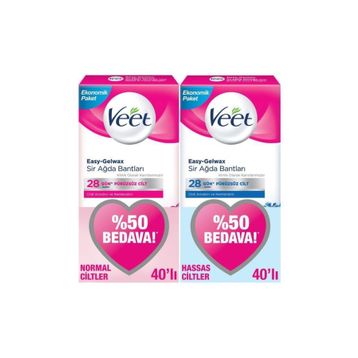 Veet 80'li Hassas Sir Ağda Bandı