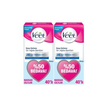 Veet 80'li Hassas Sir Ağda Bandı