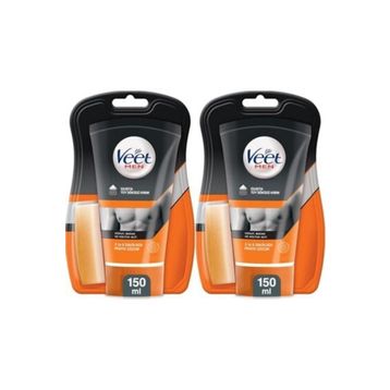 Veet Men 150x2 ml Erkeklere Özel Duşta Tüy Dökücü Krem