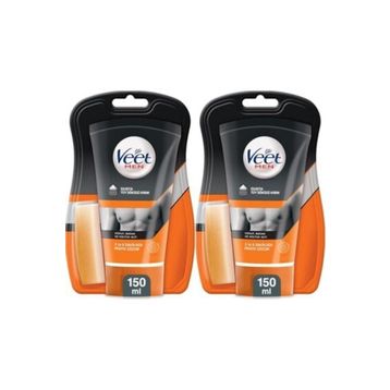 Veet Men 150x2 ml Erkeklere Özel Duşta Tüy Dökücü Krem