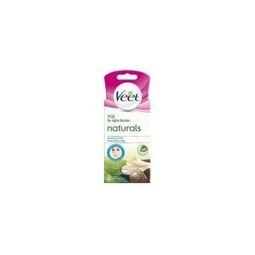 Veet Naturals Doğal Shea Yağı Yüz Bölgesi 20 Adet Sir Ağda Bantları