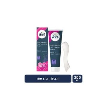 Veet Professional 200 ml Hassas Ciltler Tüy Dökücü Krem