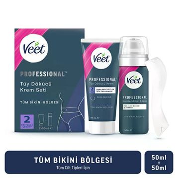 Veet Professional 2x50 ml 4 Adet Tüy Dökücü Krem Set