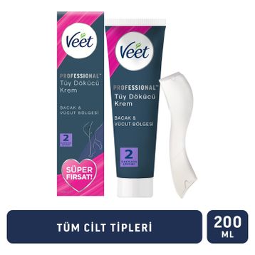 Veet Professional Süper Fırsat Paketi 3 x 200 ml Tüy Dökücü Krem