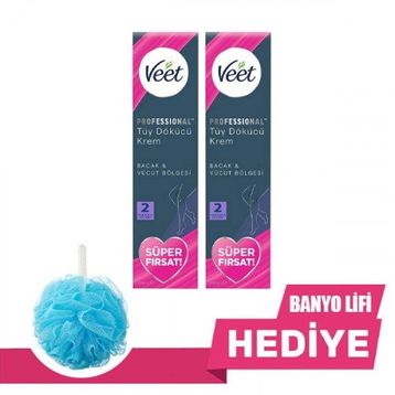 Veet Professional Tüm Ciltler 2x200 ml Tüy Dökücü Krem
