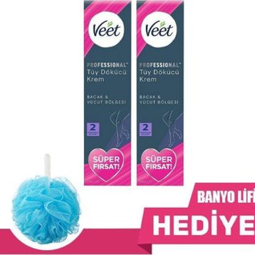 Veet Professional Tüm Ciltler 2x200 ml Tüy Dökücü Krem