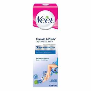 Veet Smooth Fresh Hassas Ciltler 100 ml Tüy Dökücü Krem