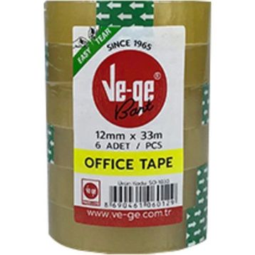 Vege 12x33 6 Adet Ofis Bant
