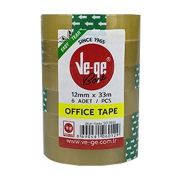 Vege 12x33 6 Adet Ofis Bant