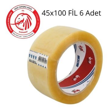 Vege Fil 100 Metre Şeffaf Koli Bandı