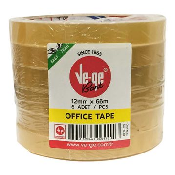 Vege Office 12x66 mm Eto 6'lı Bant