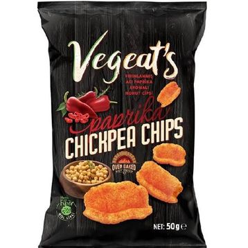 Vegeat's 50 gr Acı Paprika Aromalı Nohut Cipsi