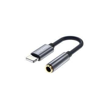 Veggieg 3.5 mm iPhone Lightning Örgülü Kulaklık Dönüştürücü Adaptör