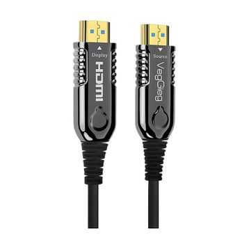 Veggieg 4K 60 Hz 18 GBPS HDR ARC HDCP Fiber Optik 2.0 30 mt HDMI Kablo