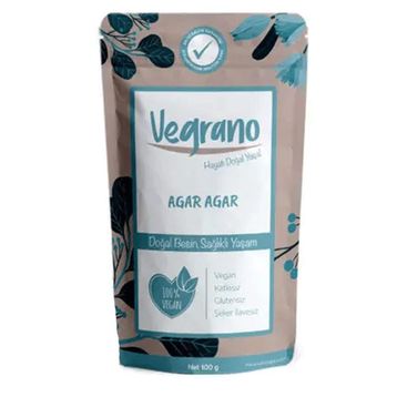 Vegrano 100 gr Agar Agar