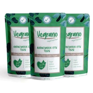 Vegrano 100 gr x3 Karnıyarık Otu Tozu