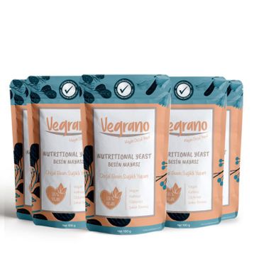 Vegrano 100 gr x5 Nutritional Yeast