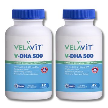 Velavit V-DHA 500 2x30 Kapsül