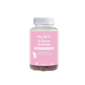 Velavit V-Focus Gummy 60 Çiğnenebilir Tablet