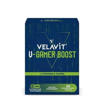 Velavit V-Gamer Boost 20 Efervesan Tablet