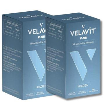 Velavit V-NR Nicotinamide Riboside 2x30 Kapsül